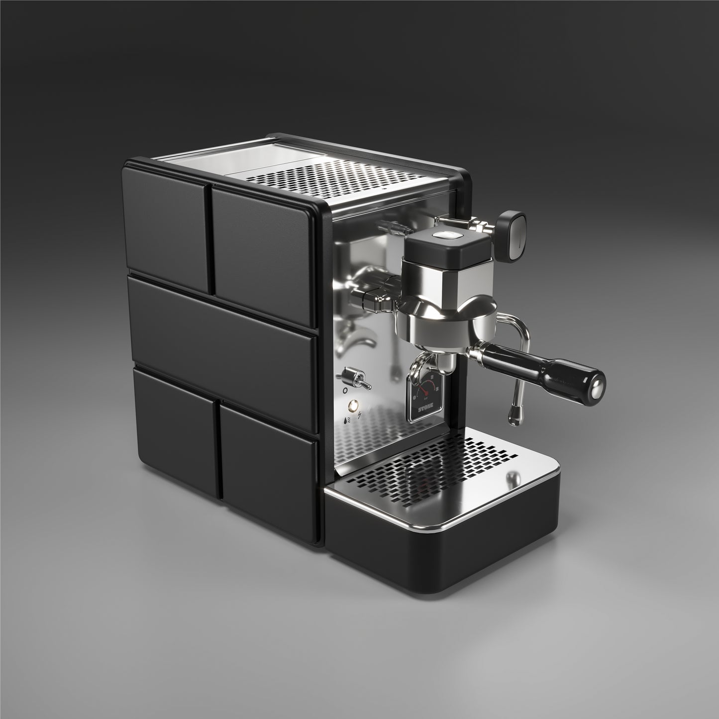 Stone Plus Coffee Machine - Espresso Machine Basic Barista front