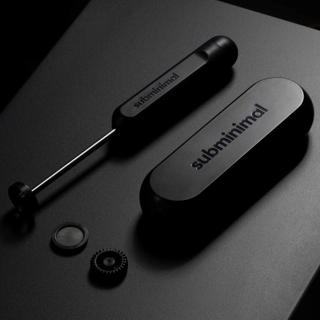 all Black Subminimal NanoFoamer Go Budget Friendly Subminimal NanoFoamer coffee tool Basic Barista