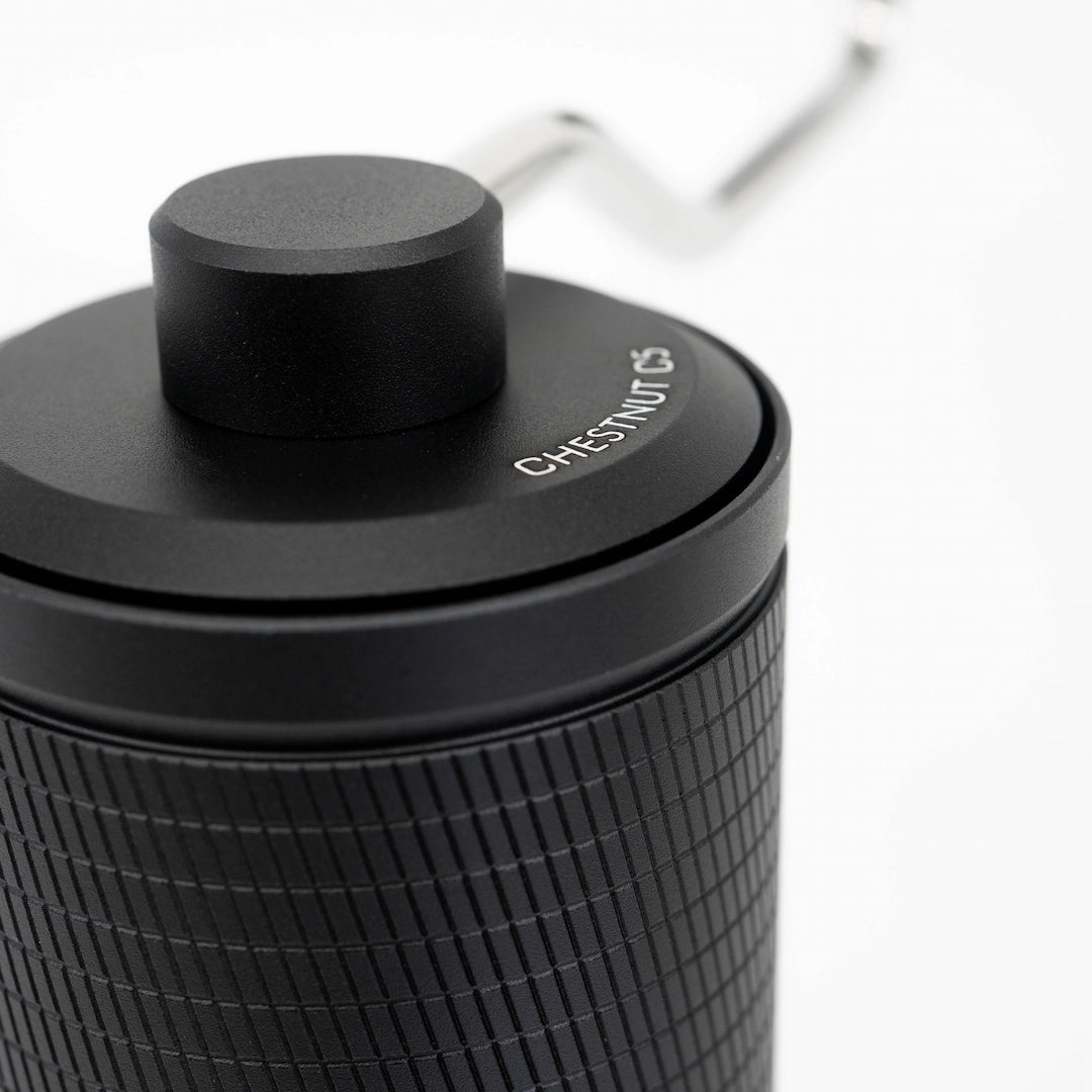 Timemore Chestnut C5 Coffee Grinder Basic Barista Budget Coffee Hand Grinder on White Background