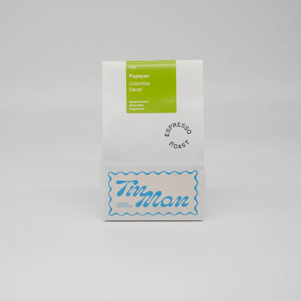 Popayan Decaf Single Origin Espresso Coffee Beans