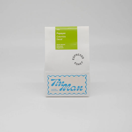 Popayan Decaf Single Origin Espresso Coffee Beans