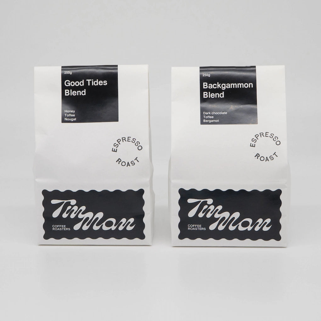 Tin Man Espresso Roast Coffee Beans Set