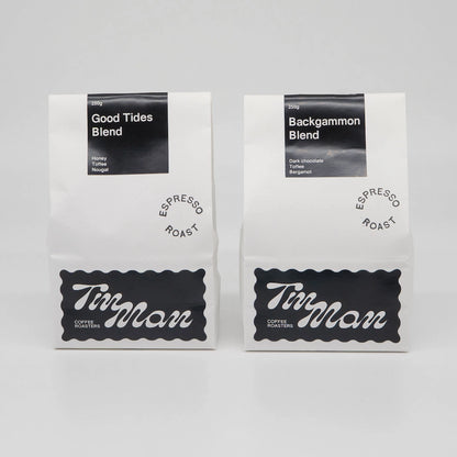 Tin Man Espresso Roast Coffee Beans Set