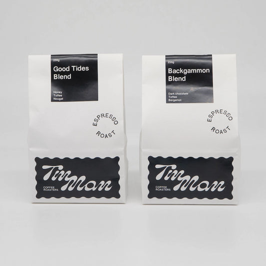 Tin Man Espresso Roast Coffee Beans Set