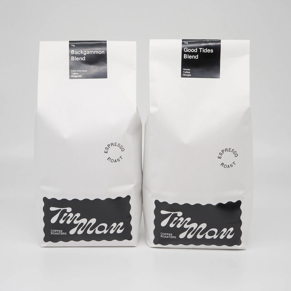 Tin Man Espresso Roast Coffee Beans Set