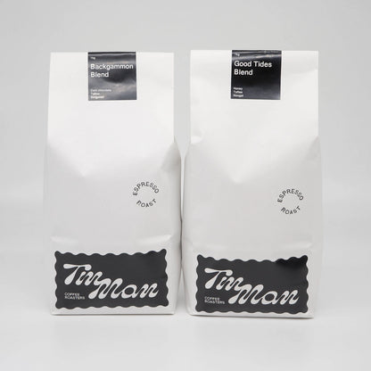 Tin Man Espresso Roast Coffee Beans Set