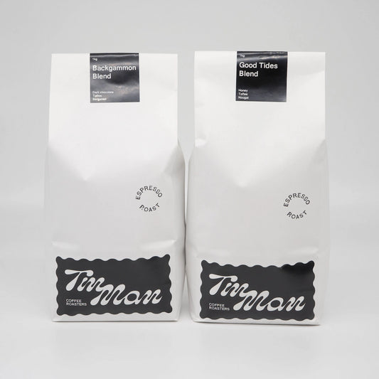 Tin Man Espresso Roast Coffee Beans Set
