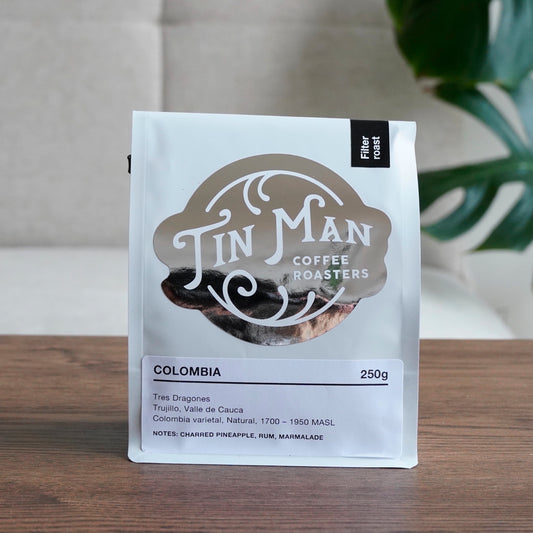 Tres Dragones - Colombia Filter Tinman Tin Man Coffee Roasters Basic Barista Specialty Coffee Beans Roasted coffee beans