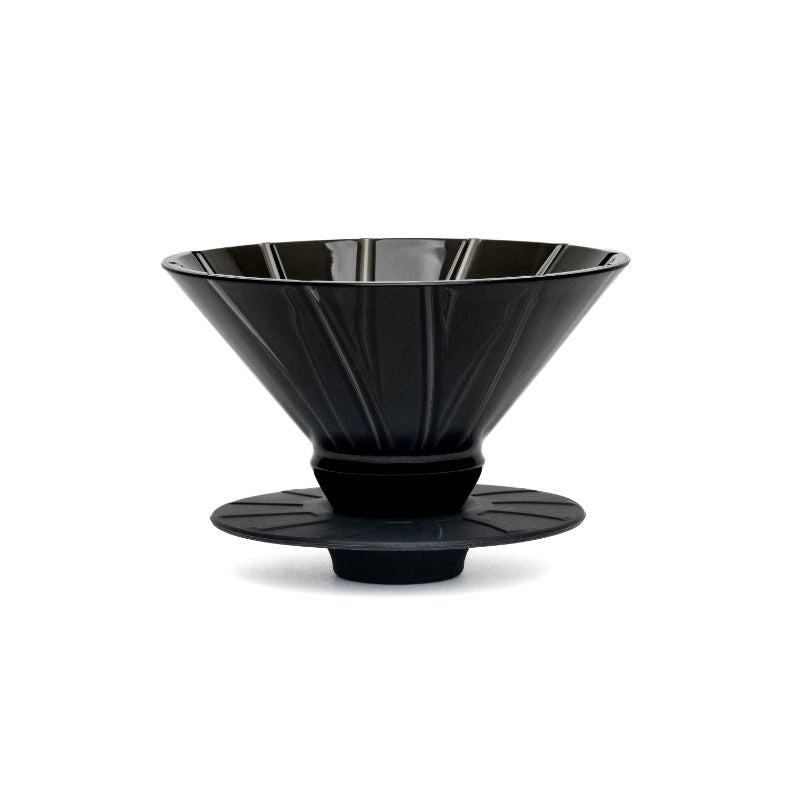 UFO Dripper V3 Black with UFO Soft Silicone Base attached