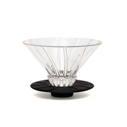 UFO Dripper V3 Clear top down tritan pour over coffee dripper Basic Barista Coffee Gear Online white background