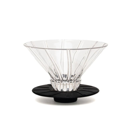 UFO Dripper V3 Clear top down tritan pour over coffee dripper Basic Barista Coffee Gear Online white background