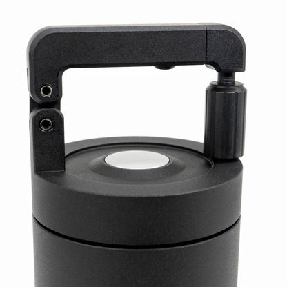 VSSL Java G45 Coffee Hand Grinder Black fold up carabiner crank on White Background 