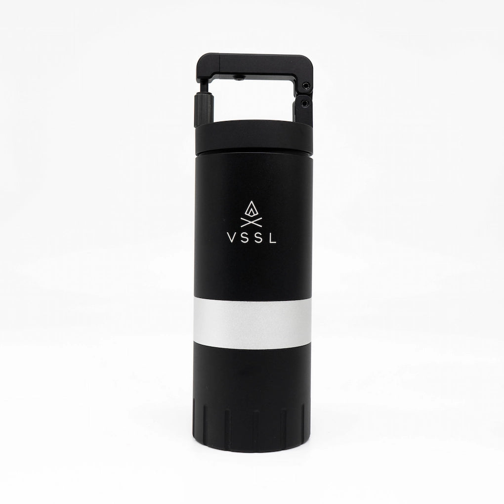 VSSL Java G45 Coffee Hand Grinder Black on White Background 