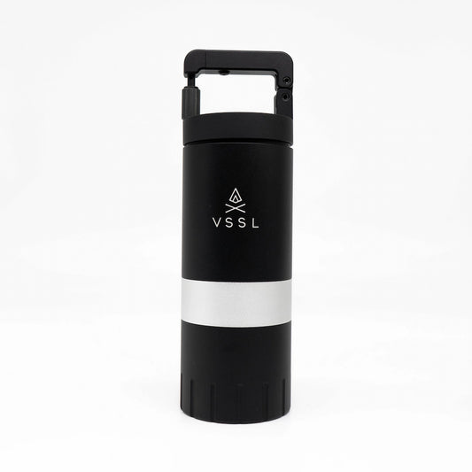 VSSL Java G45 Coffee Hand Grinder Black on White Background 