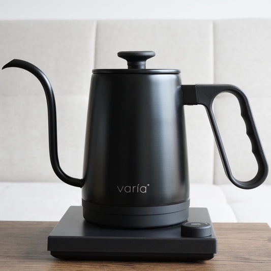 Varia Electric Kettle coffee brewing kettle Spout Basic Barista Australia Coffee Brewing Gear Black pour over coffee brewing kettle