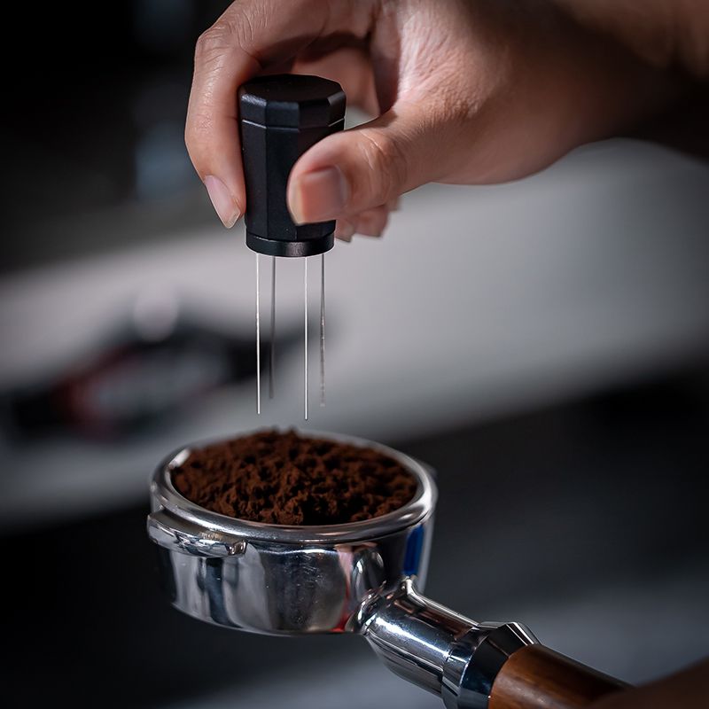 wdt coffee tool wdt espresso tool black needle coffee tool spin coffee needle barista tool coffee gear part espresso needle spikey coffee tool
