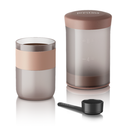 Wacaco Prestina Press Coffee Basic Barista Pink with Scoop
