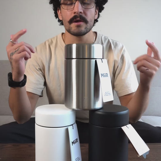 Miir coffee bean storage canister Basic Barista coffee storage freshness