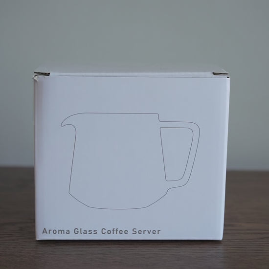 Origami Glass Aroma Coffee Server Basic Barista Unboxing