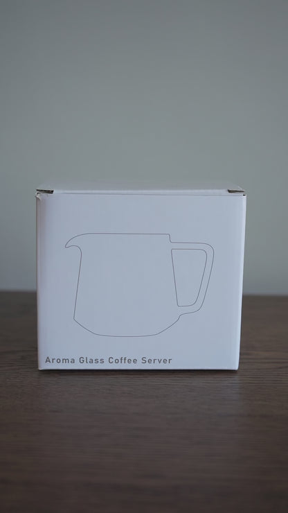 Origami Glass Aroma Coffee Server Basic Barista Unboxing