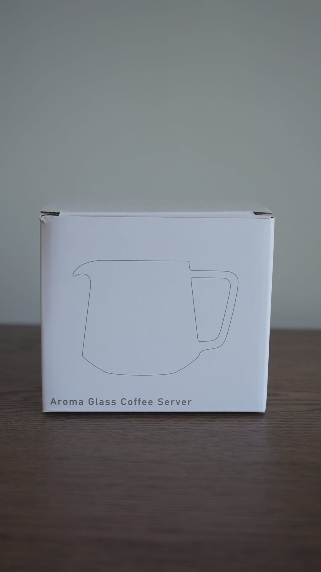 Origami Glass Aroma Coffee Server Basic Barista Unboxing