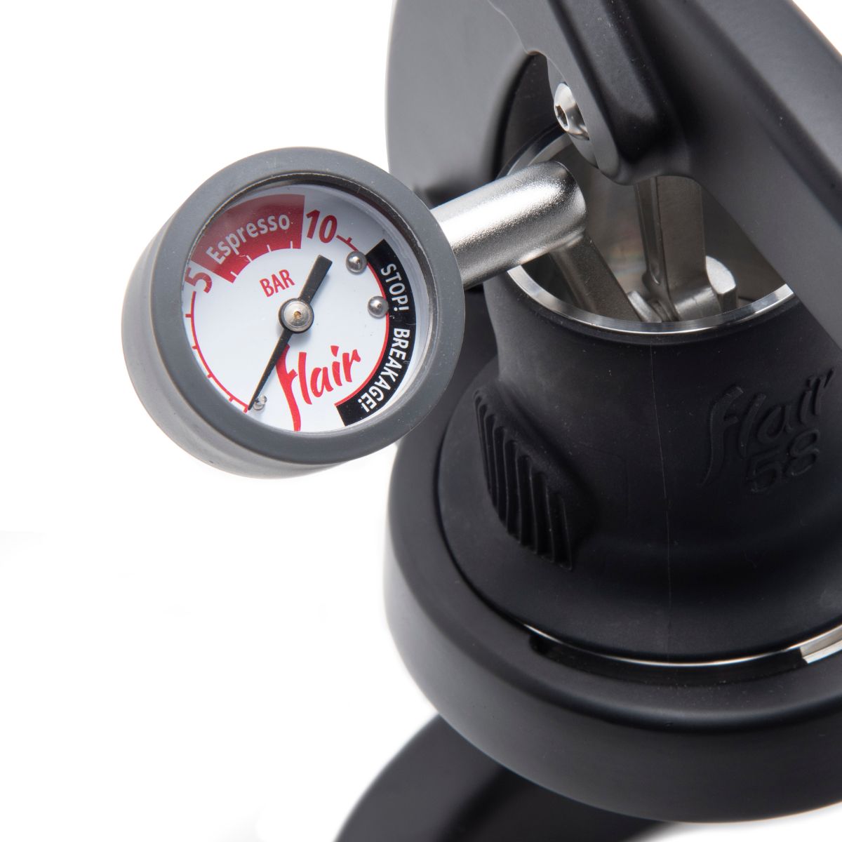 Flair 58 Espresso Maker pressure gauge