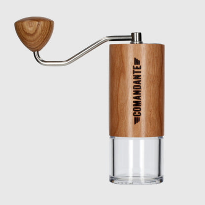 Comandante American cherry wood Coffee Hand Grinder New MK4 model Basic Barista Melbourne Australia