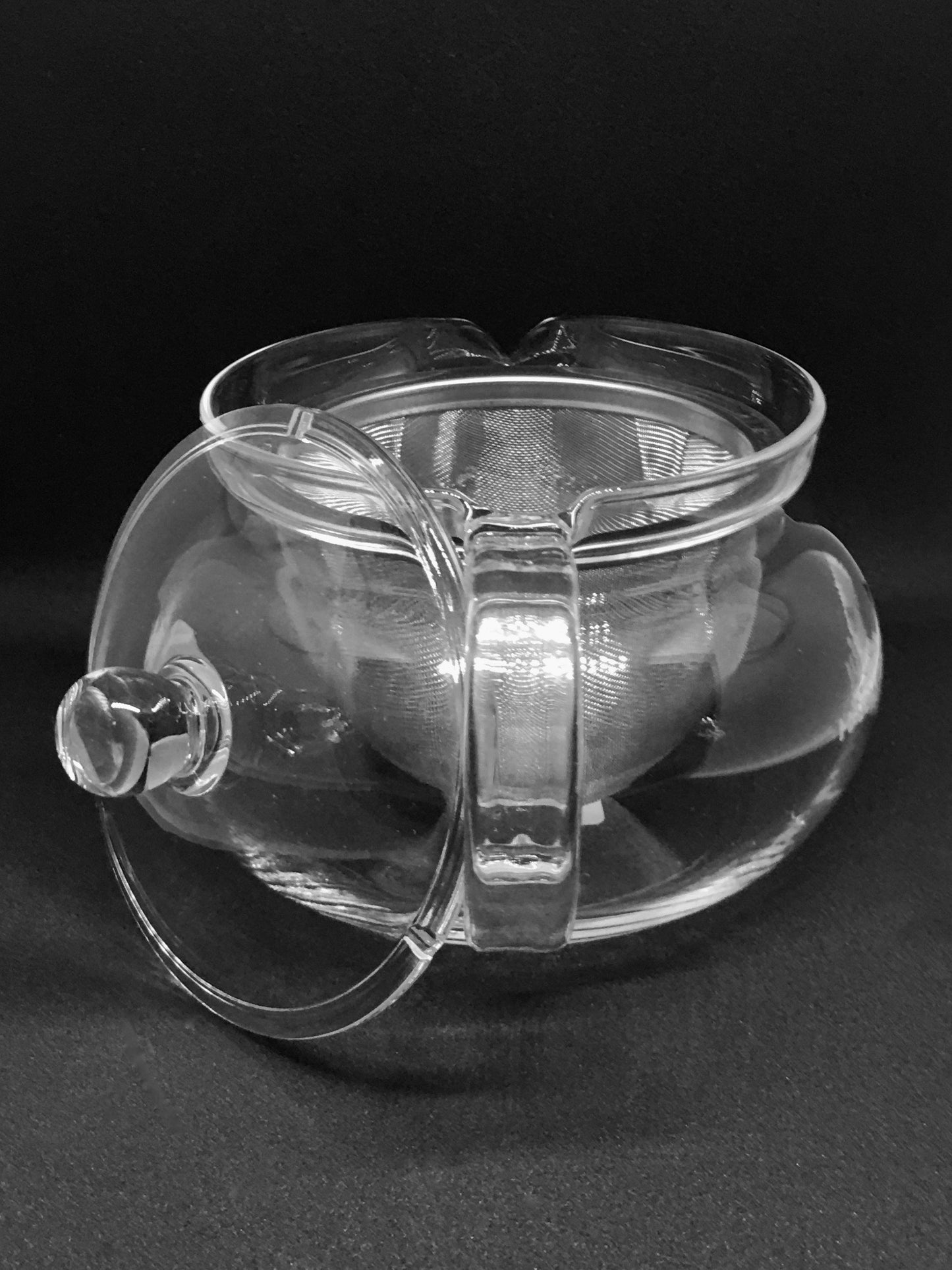Hario Large Kyusu Glass Teapot Basic Barista Clear Stainless Steel Filter Reusable
