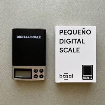 pocket scales cheap digital Basal Pequeno Digital Scale Basic Barista Australia Melbourne gram 0.1 gram accuracy accurate scales Pequeno