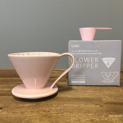 Pink coffee maker Pink coffee dripper Cafec flower Basic Barista Specialty coffee