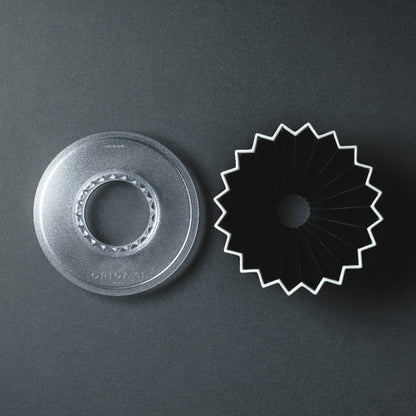 Origami Dripper Filter Coffee Brewer Origami pour over Dripper Origami Dripper Ceramic Colourful Ring Wood plastic Mino Yaki Porcelain Origami Wholesale Origami Dripper Wholesale Stockist Retail Coffee Gear Coffee Brewing Products Basic Barista Australia Melbourne 